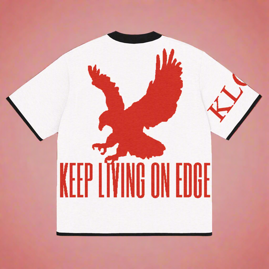 See All Red Klone Knitted classic tee